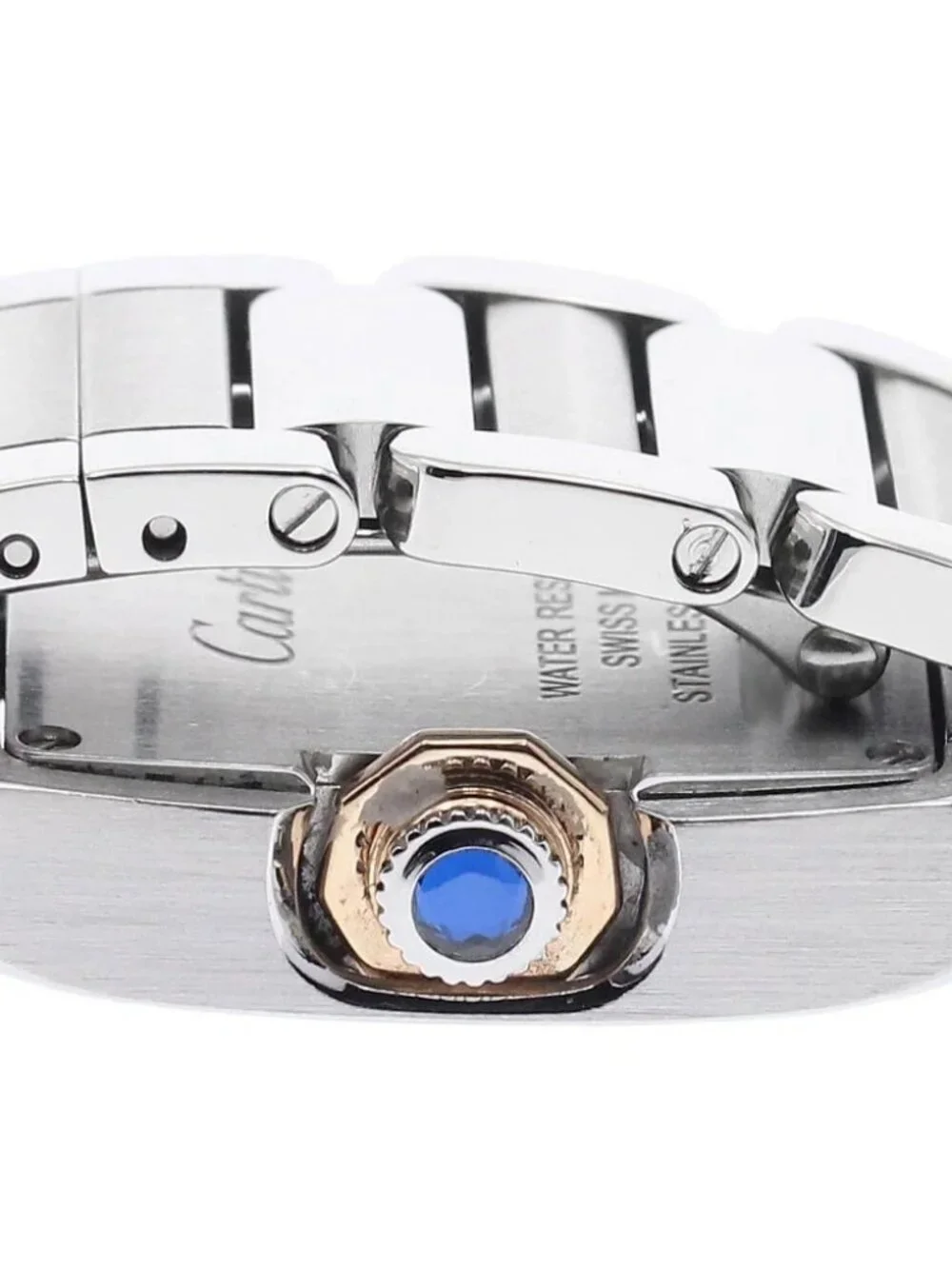 CARTIER Tank Anglaze SM W5310019 Silver Dial Quartz Ladies Watch_943414 - Picture 5 of 6